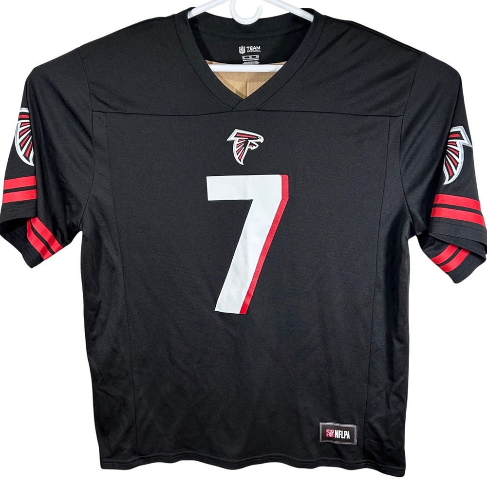 NFL Team Apparel Atlanta Falcons Bijan Robinson 7 Home Jersey Black Mens XL New